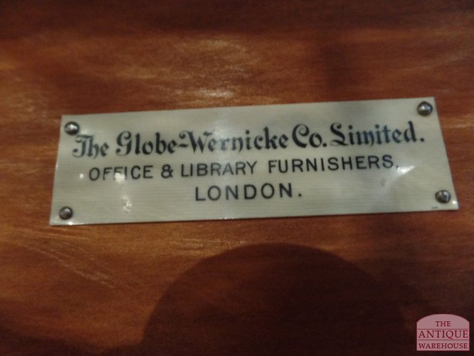 Antieke mahonie boekenkast, Globe Wernicke 3