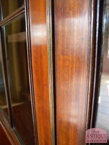 Antieke mahonie boekenkast 2