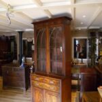 Antieke mahonie boekenkast 3