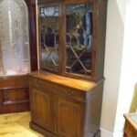 Antieke mahonie boekenkast 1