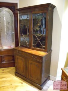 antieke mahonie boekenkast, VERKOCHT