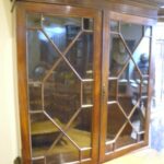 Antieke mahonie boekenkast 2