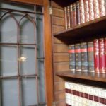 Antieke mahonie boekenkast 3