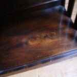 Antieke mahonie boekenmolen van circa 1900 1