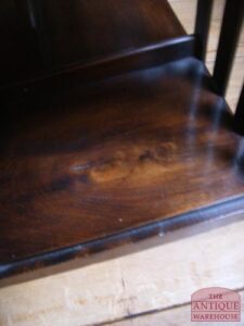 antieke mahonie boekenmolen van circa 1900, VERKOCHT