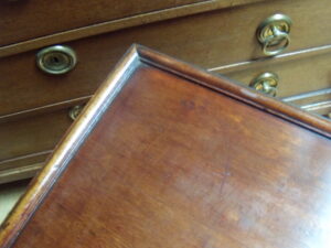 antieke mahonie boekenmolen van circa 1900, VERKOCHT