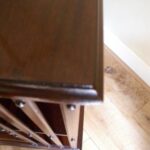 Antieke mahonie boekenmolen van circa 1900 1