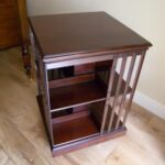 Antieke mahonie boekenmolen van circa 1900 3