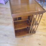 Antieke mahonie boekenmolen 1