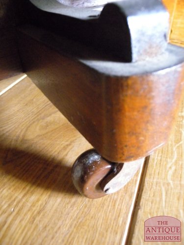 Antieke mahonie boekenmolen 3