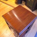 Antieke mahonie boekenmolen 3