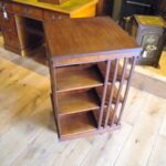 Antieke mahonie boekenmolen 1