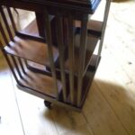 Antieke mahonie boekenmolen 3