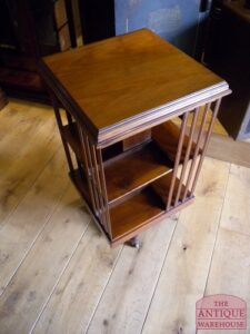 antieke mahonie boekenmolen, VERKOCHT