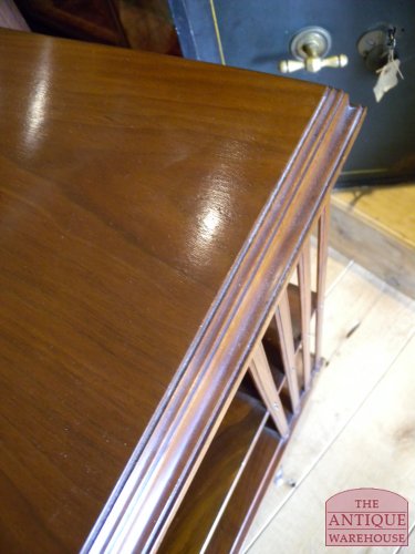 Antieke mahonie boekenmolen 3