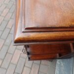 Antieke mahonie boekenmolen 2