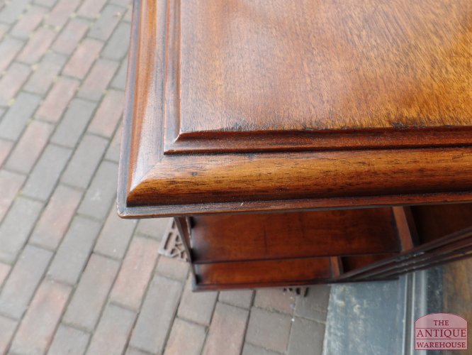 Antieke mahonie boekenmolen 2