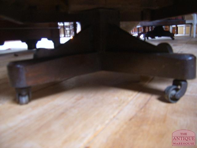 Antieke mahonie boekenmolen 2