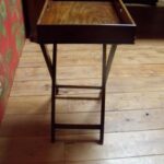 antieke mahonie butler tray 1