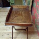 antieke mahonie butler tray 2