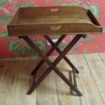 antieke mahonie butler tray 3