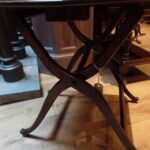 antieke mahonie “coaching table” 3