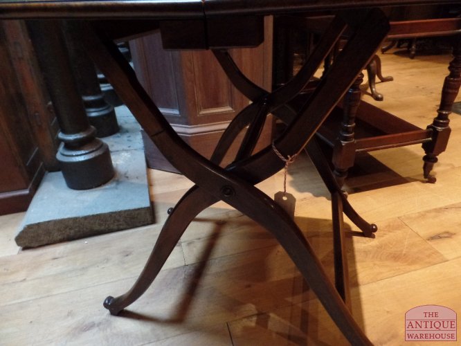 antieke mahonie “coaching table” 3