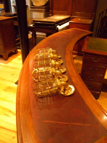 antieke mahonie conferentie tafel, VERKOCHT