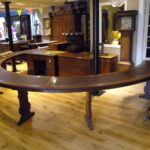 antieke mahonie conferentie tafel 2