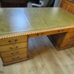 Antiek mahonie Engels partnersbureau 1