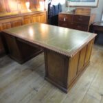 Antiek mahonie Engels partnersbureau 2