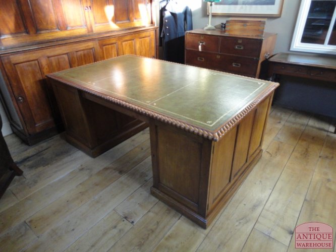 Antiek mahonie Engels partnersbureau 2