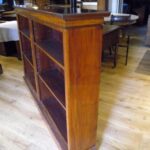 Antieke mahonie Engelse boekenkast 1