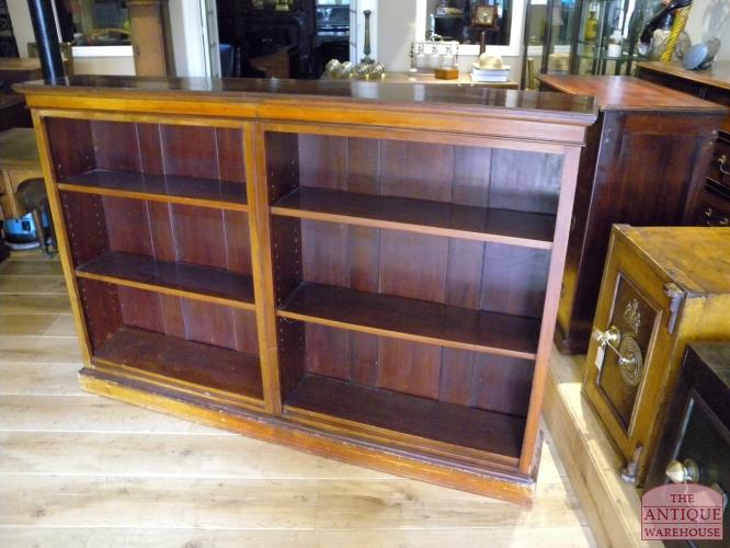 Antieke mahonie Engelse boekenkast 3