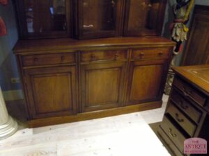 antieke mahonie Engelse boekenkast, VERKOCHT