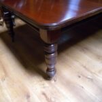 antieke mahonie Engelse coulissen tafel 2