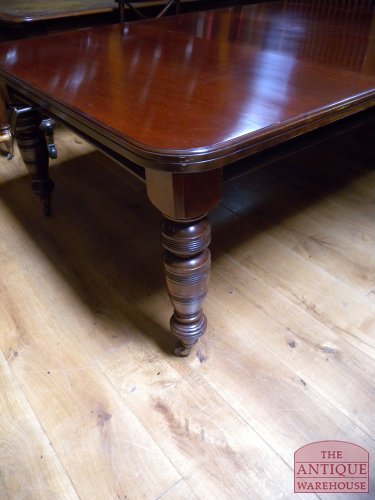 antieke mahonie Engelse coulissen tafel 2