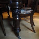 antieke mahonie Engelse coulissen tafel 1