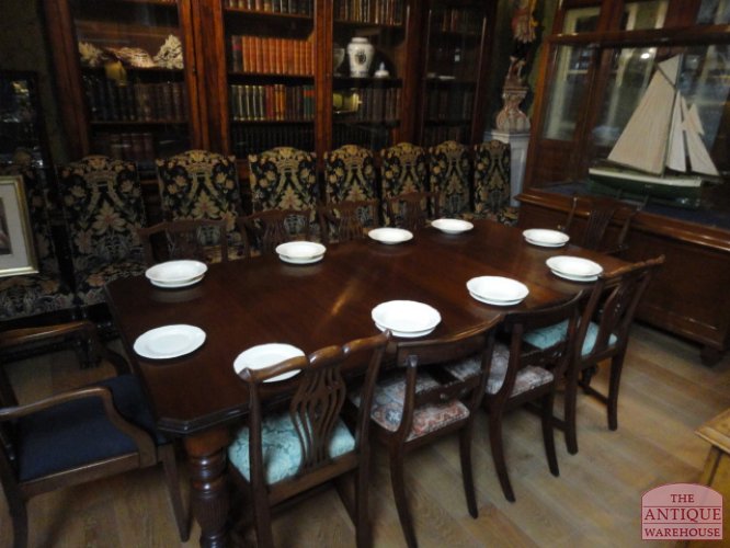 antieke mahonie Engelse tafel 3