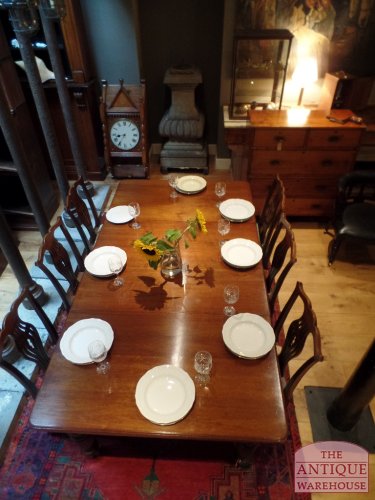 antieke mahonie Engelse tafel 2