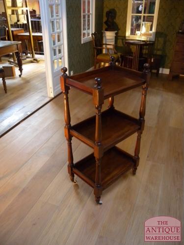 antieke mahonie etagere "what not", VERKOCHT