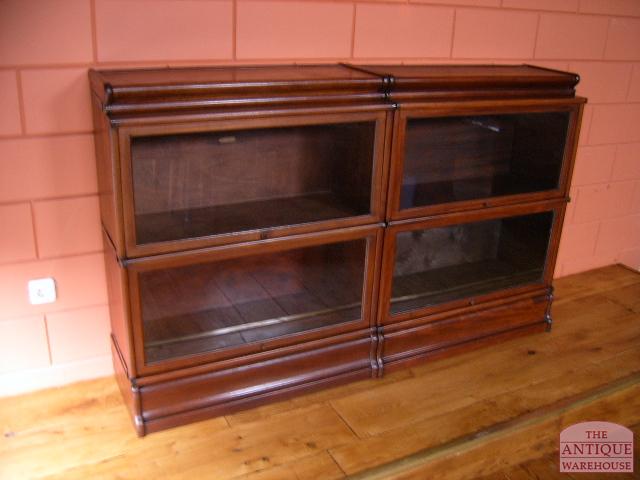 antieke mahonie Globe Wernicke