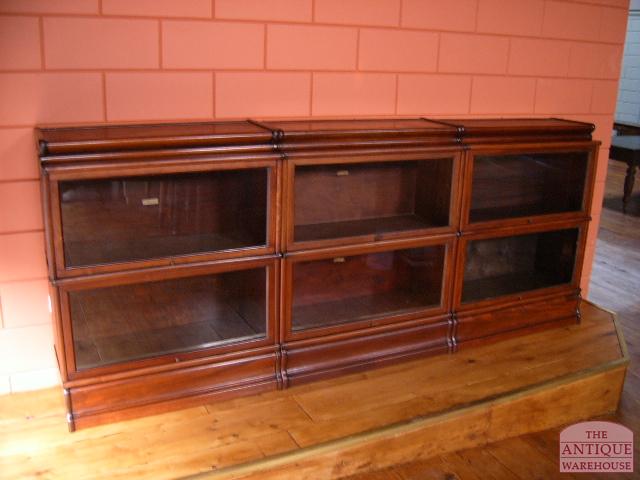 Antieke mahonie Globe Wernicke 2