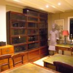 Antieke mahonie Globe Wernicke boekenkast 1