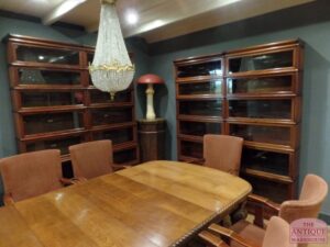 antieke mahonie Globe Wernicke boekenkast