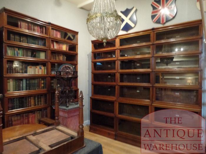 Antieke mahonie Globe Wernicke boekenkast origineel 2