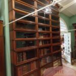 Antieke mahonie stapelbare originele Globe Wernicke boekenkast 2