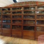 Antieke mahonie Globe Wernicke boekenkast origineel 1