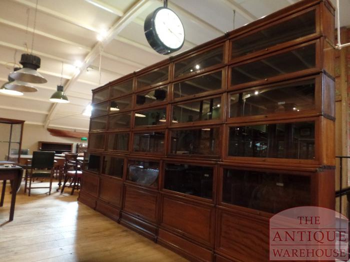 Antieke mahonie Globe Wernicke boekenkast origineel 2