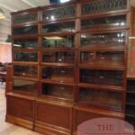 Antieke mahonie Globe Wernicke boekenkast origineel 1